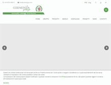 Tablet Screenshot of coenergia.com